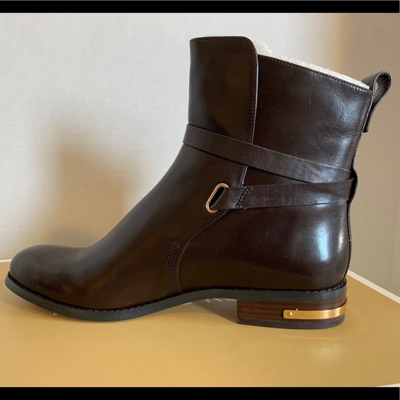 Micheal Kors - Dark Brown Ankle Boots - Picture 3 of 6